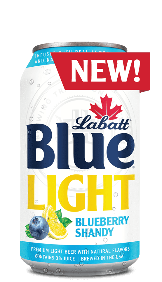Labatt Blue Light Blueberry Shandy Product Image
